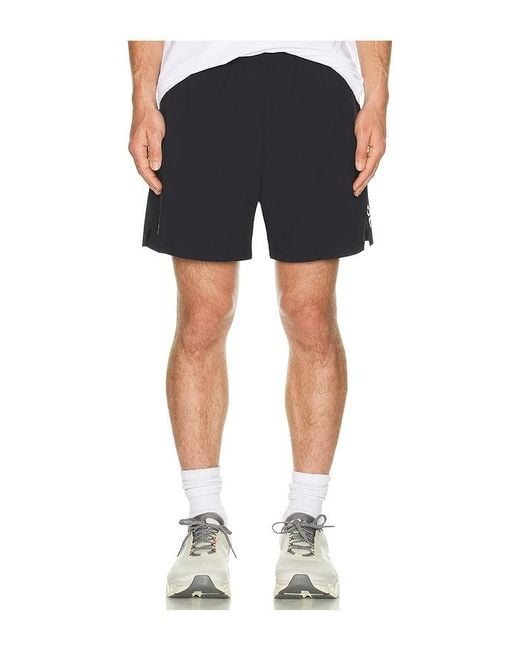 On Shoes Black 5 Core Shorts for men