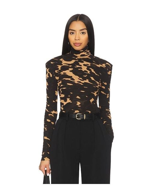 Nanushka Black Nayeli Top