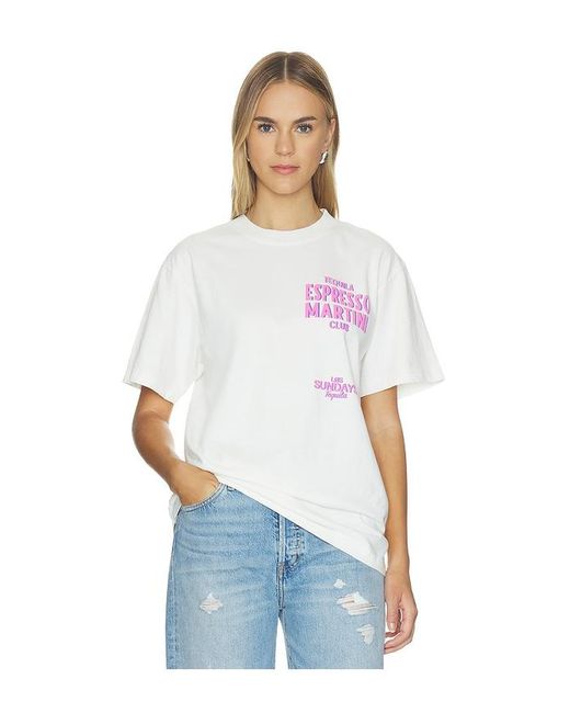 Los Sundays Multicolor Espresso Martini Tee for men