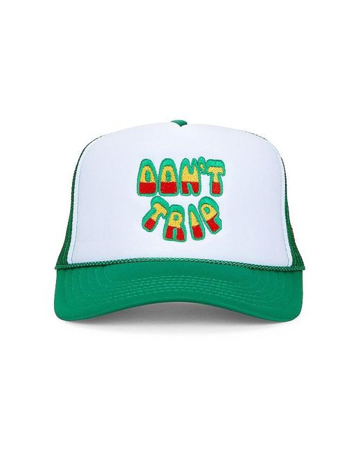 Free & Easy Green Bob Marley Tuff Gong Trucker Hat for men