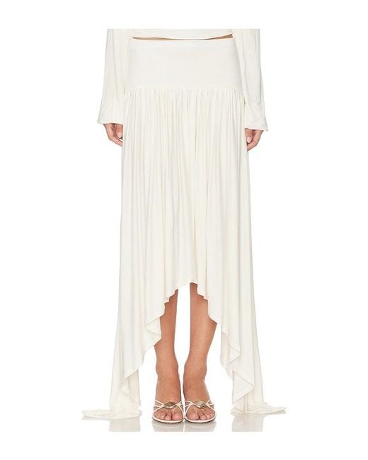 AYA MUSE White Elya Skirt