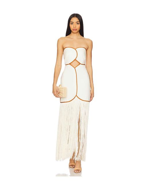 AZULU White Joaquina Dress