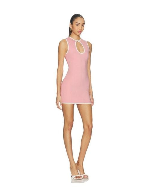 MORE TO COME Pink Torianna Mini Dress