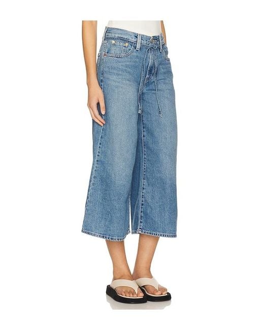 Levi's Blue Xl Culotte Jeans