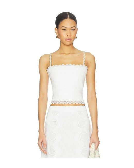 Waimari White Amatista Top
