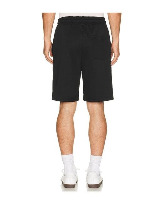 Reason Black Rick And Morty Fleece Shorts for men