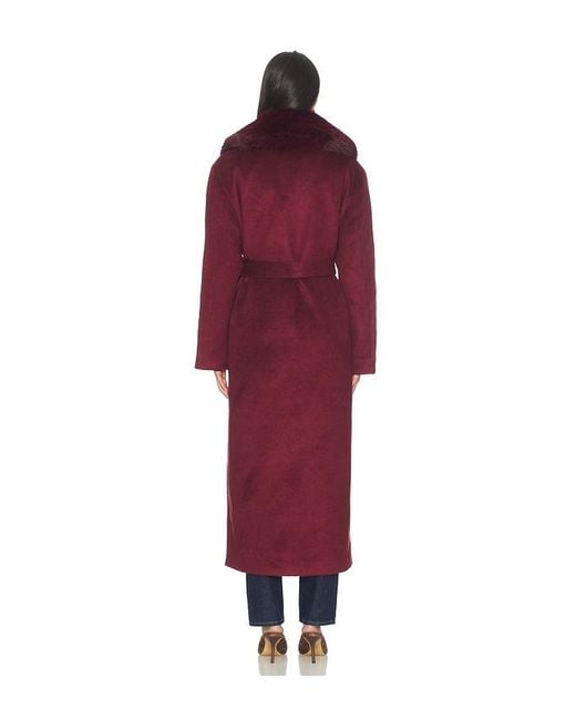 Lamarque Red X Revolve Tillie Coat