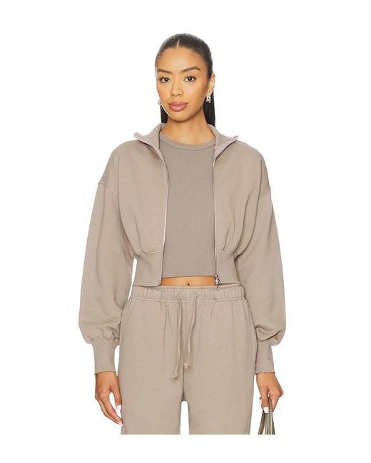 superdown Natural Branka Zip Up Jacket
