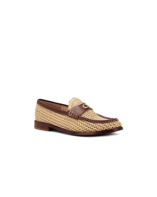 COACH White LOAFERS JOLENE