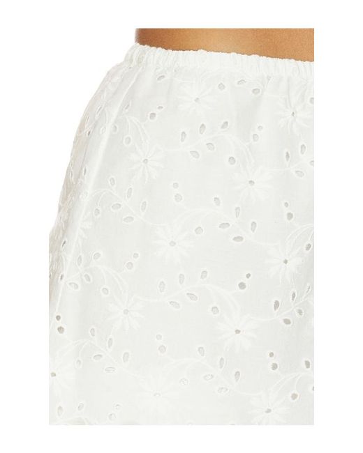 Free People White Eyes On You Skort