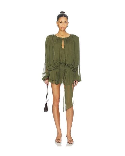 Lioness Green Kleid Elements Mini