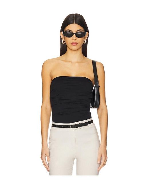 Agolde Black Gwyneth Bodysuit