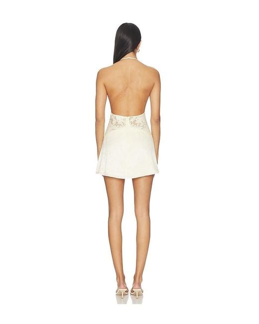 MORE TO COME White Kimmie Mini Dress