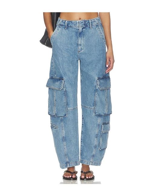 Agolde Blue Ambika Utility Jean