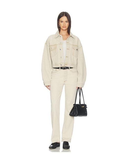 Agolde White Lana Jean