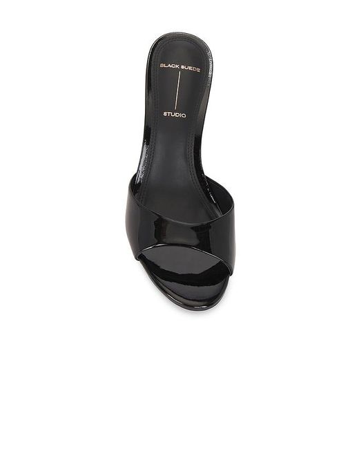 Black Suede Studio Black Freddie 65 Mule