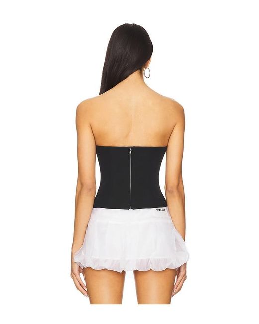 MAJORELLE White Kora Bustier Top