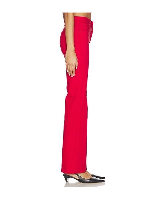 Mother Red The Kick It Jeans