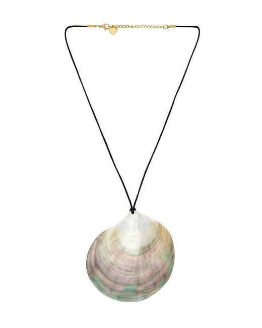Lovers + Friends Multicolor Avery Shell Necklace