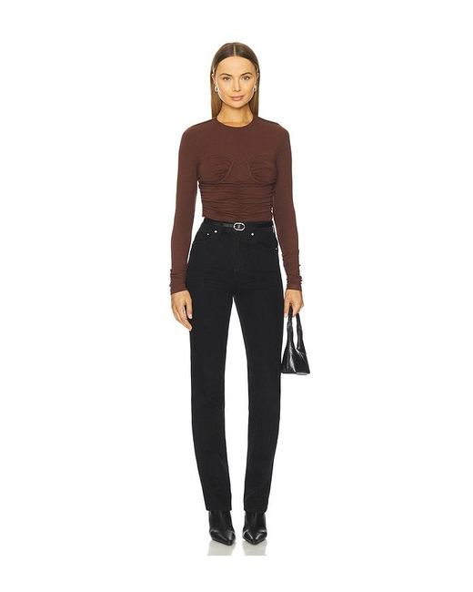 Madison The Label Black Estelle Top