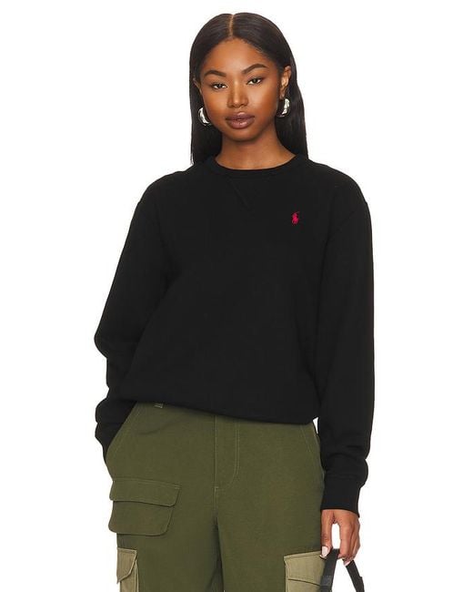 メンズ Polo Ralph Lauren Fleece Crewneck Black