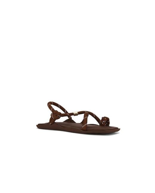 FLOWZE Brown Flò Square Sandal