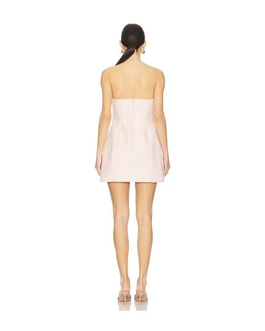 Bardot White Madeline Boucle Mini Dress