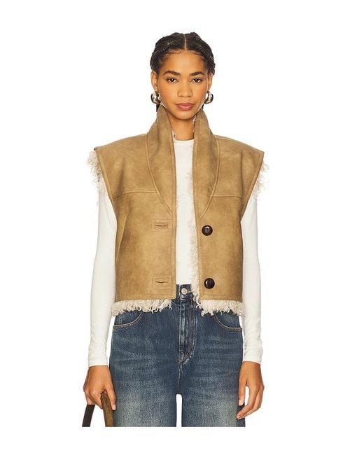 Isabel Marant Blue Clara Vest