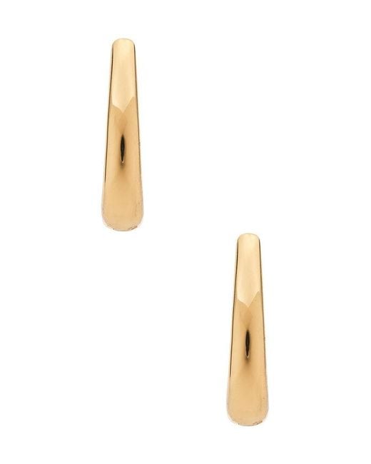 Ettika Metallic Mix Medium Hoop Earrings
