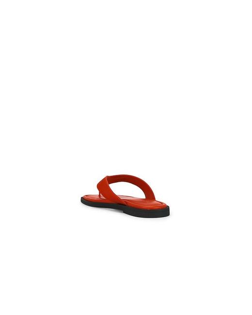 Rag & Bone Red Gracie Thong Sandal