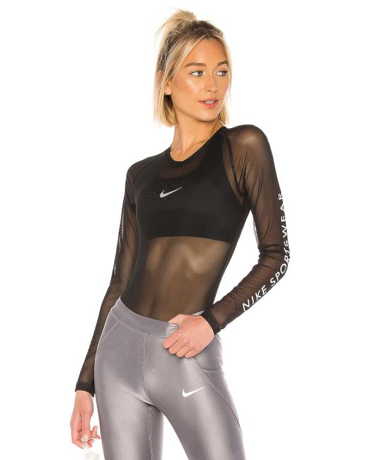 nike sheer bodysuit