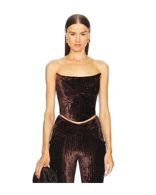 Michael Costello Black X Revolve Ryliana Top