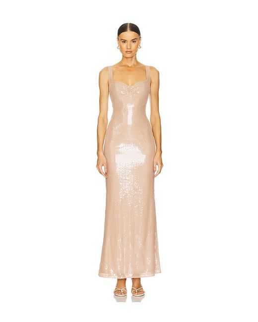 LOBA White Kleid Disa Maxi