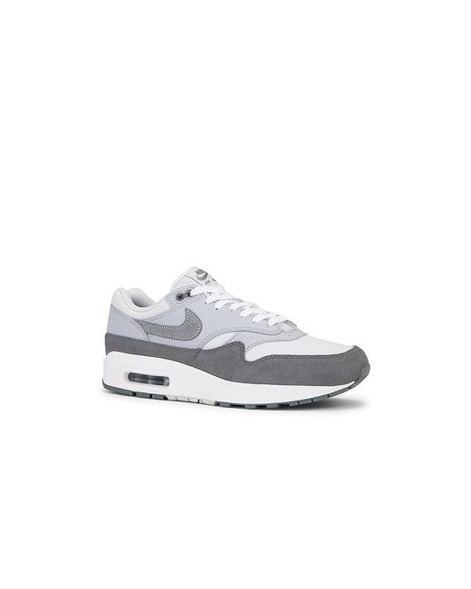 Nike White Air Max 1 Sneakers for men