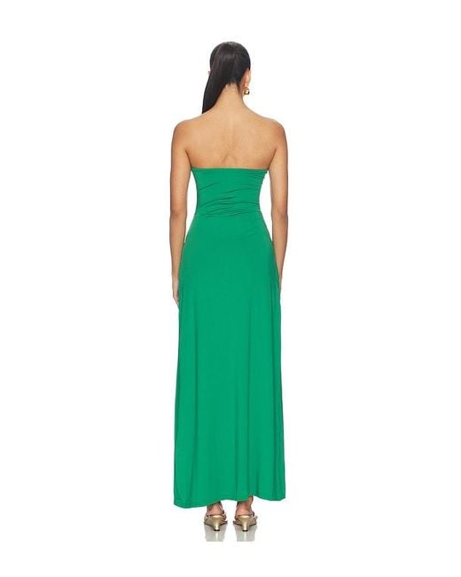 Seven Wonders Green Toulouse Strapless Maxi Dress