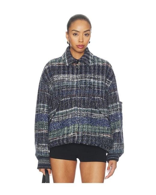Missoni Blue Bomber Jacket