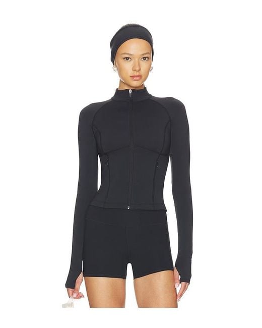 WellBeing + BeingWell Black Warmwell Brielle Jacket