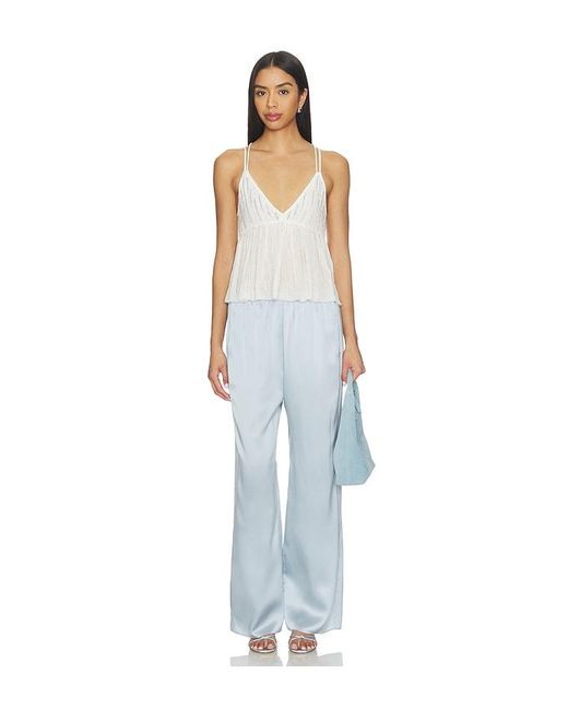 Free People White Ariel Cami