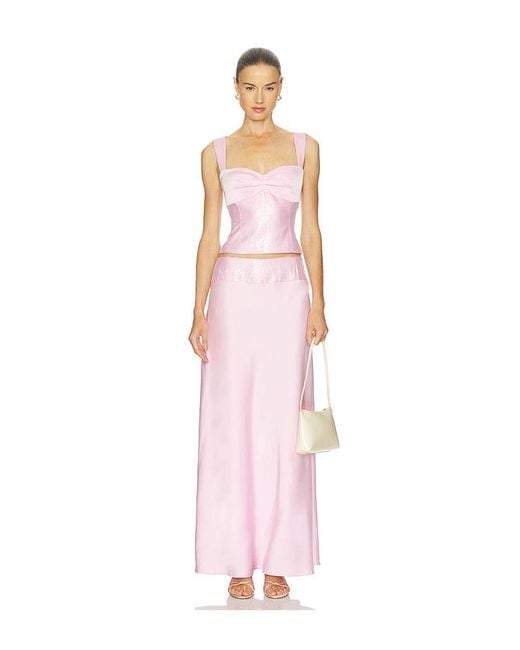 Runaway the Label Pink Medina Top