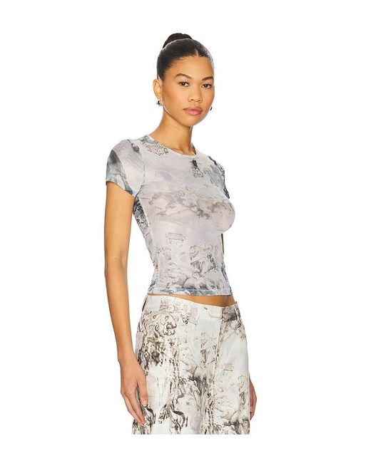 Miaou White X Revolve Mini Tee