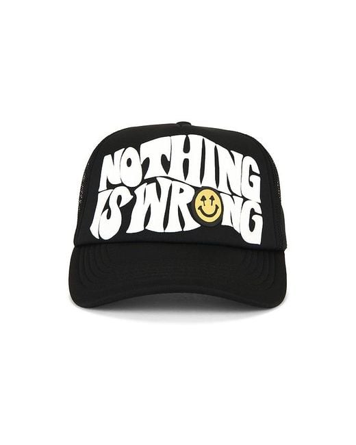 Gorra De Camionero Nothing En Talla En Happy Caps de hombre de color Black
