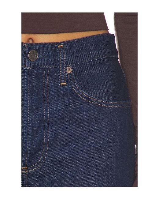 Agolde Blue Arc Loose Wide Jeans
