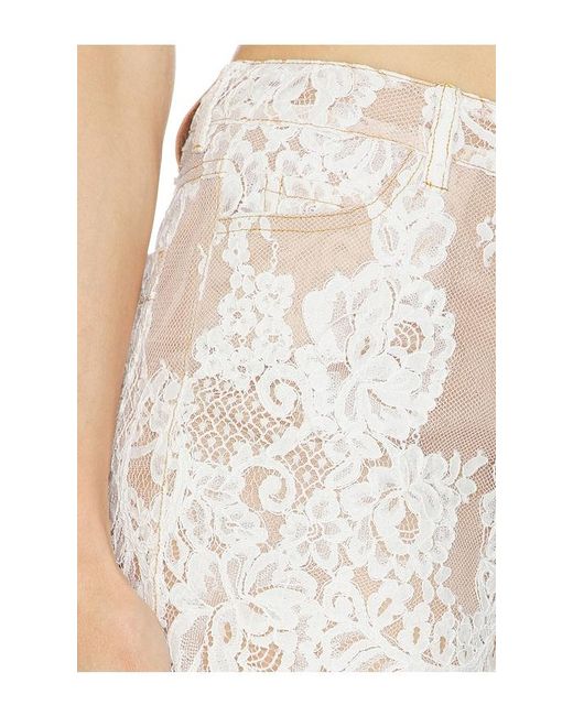 The Dolls House White Shorts Chantilly Lace