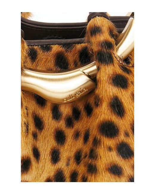 Cult Gaia Metallic Asa Shoulder Bag