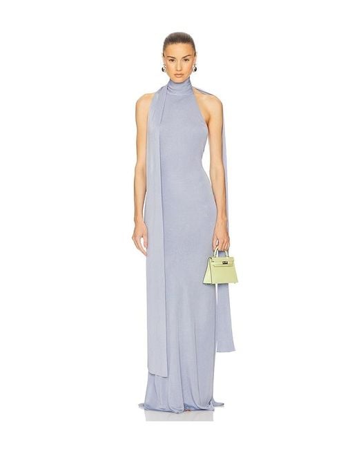 Helsa Novie Maxi Knit Dress in White | Lyst Helsa Novie Maxi Knit Dress in White | Lyst