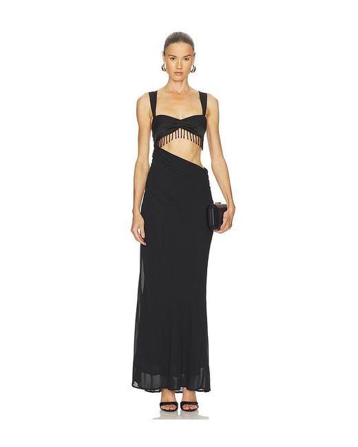 Runaway the Label White Alzona Maxi Dress