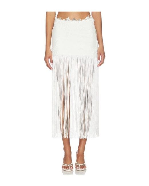 retroféte White Amaris Skirt