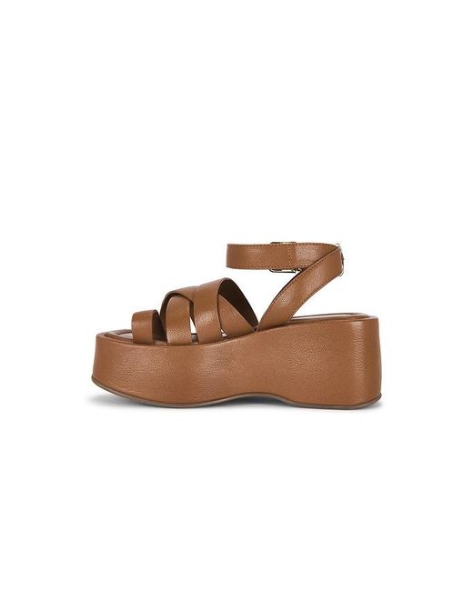 Free People Brown Hazel Flatform Sandal