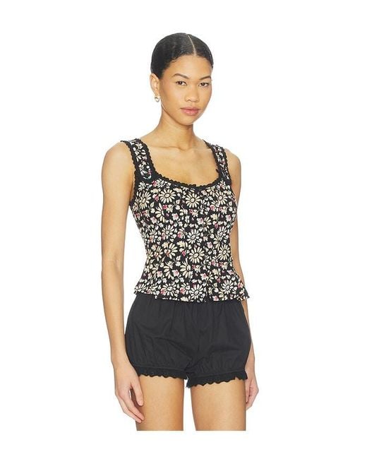 Free People Multicolor Bridgette Corset Top