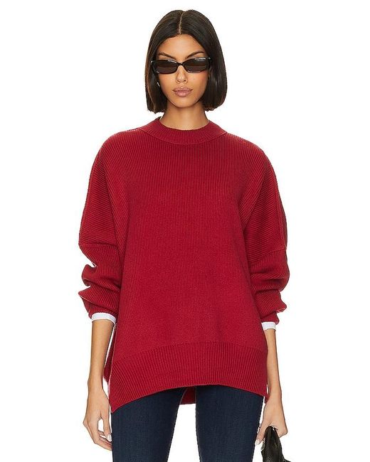 Free People Red Easy Street Tunic